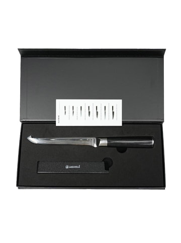 Laguiole Fileermes "Core" zwart - (H)26 cm