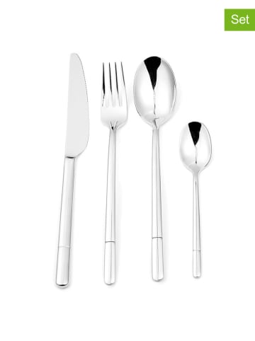 Laguiole 24tlg. Edelstahl-Besteckset "Freesia"