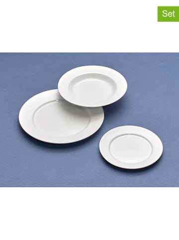 Laguiole 18-delig tafelservies "Serenity" wit
