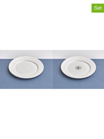 Laguiole 6-delige set: dinerborden "Serenity" wit - Ø 27 cm