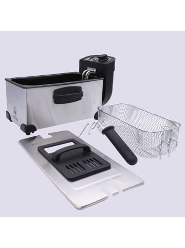 Laguiole Edelstahl-Fritteuse - 3 l