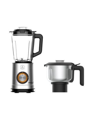 Laguiole 2in1-Standmixer in Silber/ Schwarz