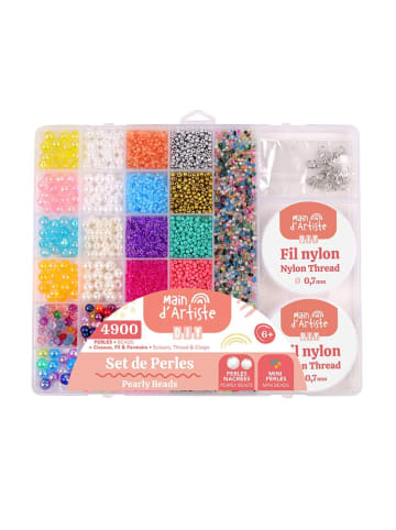 MGM 4900-delige kralenset meerkleurig - vanaf 6 jaar