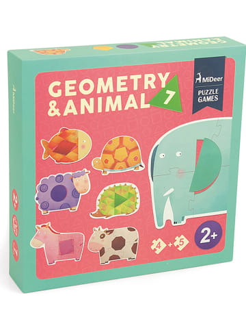 Andreu Toys Puzzlebox "Geometrie & Tiere" - ab 2 Jahren