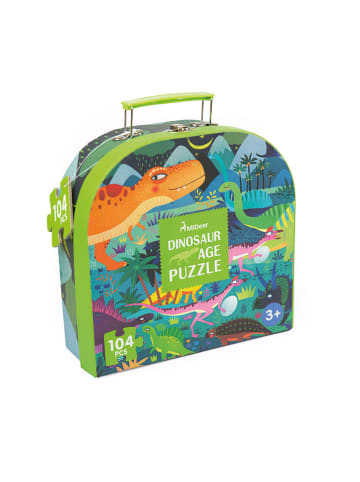 Andreu Toys 104-częściowe puzzle "Dinosaur Age" - 3+