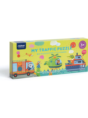 Edukalu 28tlg. Puzzle "Verkehr" - ab 3 Jahren