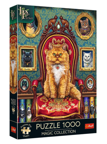 Trefl 1.000-częściowe puzzle "Magic Collection: Crazy About Cats" - 12+