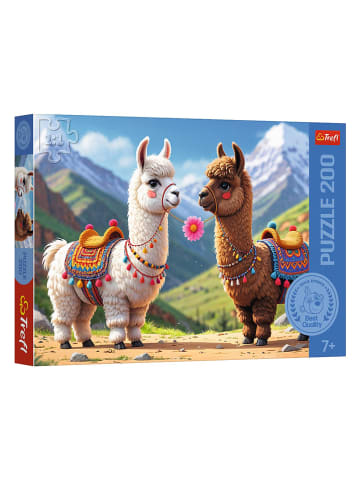 Trefl 200tlg. Puzzle "Farbige Lamas" - ab 7 Jahren