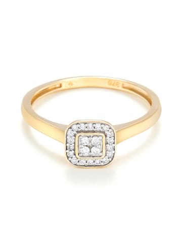 CARATELLI Gouden ring "Thalie" met diamanten