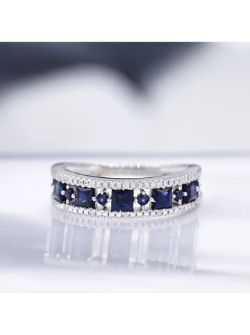 CARATELLI Witgouden ring "Surat" met diamanten