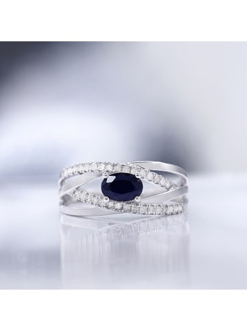 CARATELLI Weißgold-Ring 'Rien que Toi" mit Diamanten