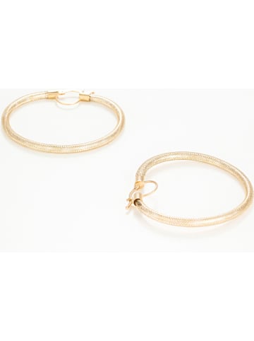 CARATELLI Gold-Creolen "Anneau de l'amour"