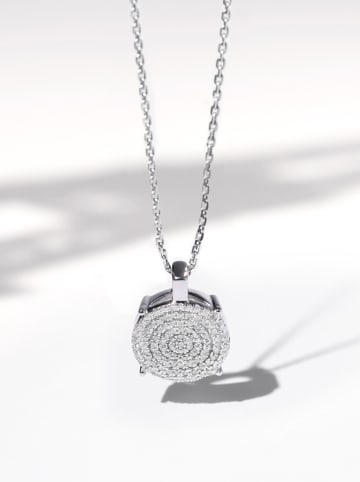 CARATELLI Weißgold-Anhänger "Sublissime" mit Diamanten