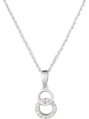 CARATELLI Witgouden hanger "Dakira" met diamanten