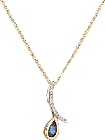 CARATELLI Gouden hanger "Oka" met diamanten