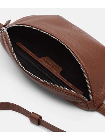 Liebeskind Berlin Leder-Brustbeutel "Tavia" in Hellbraun - (B)27 x (H)14 x (T)7 cm