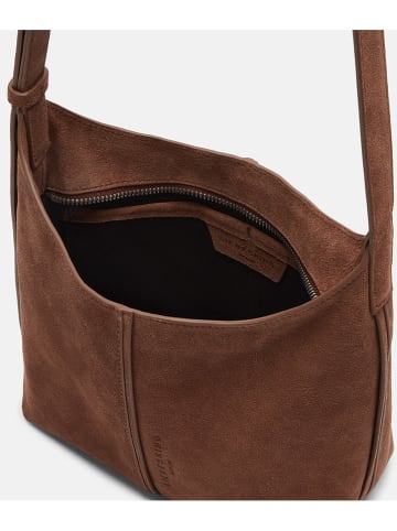 Liebeskind Berlin Leder-Umhängetasche "Demi" in Hellbraun - (B)19 x (H)20 x (T)10 cm
