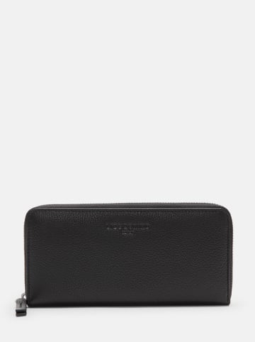 Liebeskind Berlin Leren portemonnee zwart - (B)19 x (H)9 x (D)2 cm