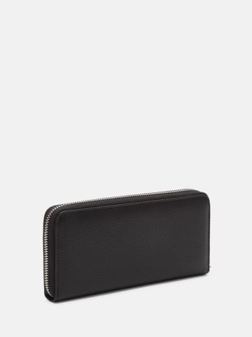 Liebeskind Berlin Leder-Geldbörse in Schwarz - (B)19 x (H)9 x (T)2 cm