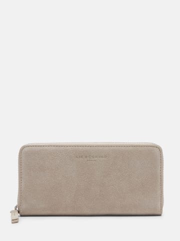 Liebeskind Berlin Leder-Geldbörse in Beige - (B)19 x (H)9 x (T)2 cm