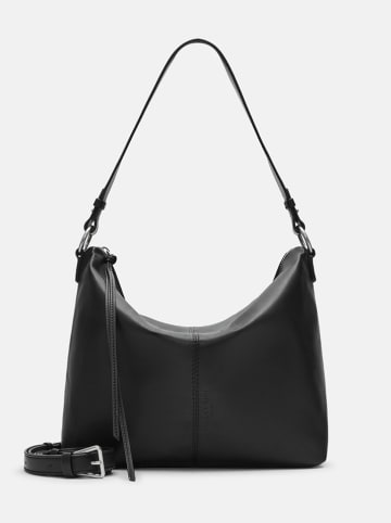 Liebeskind Berlin Leder-Schultertasche "Aissa" in Schwarz - (B)25 x (H)25,5 x (T)12 cm