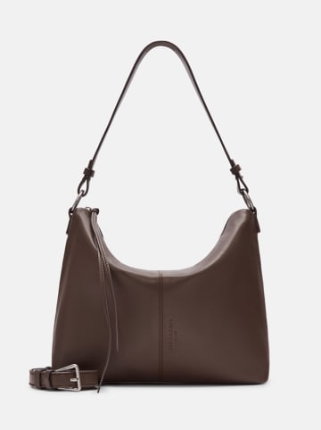 Liebeskind Berlin Leren schoudertas "Aissa" bruin - (B)25 x (H)25,5 x (D)12 cm