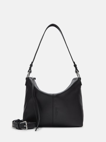 Liebeskind Berlin Leder-Schultertasche "Aissa" in Schwarz - (B)25 x (H)25,5 x (T)12 cm