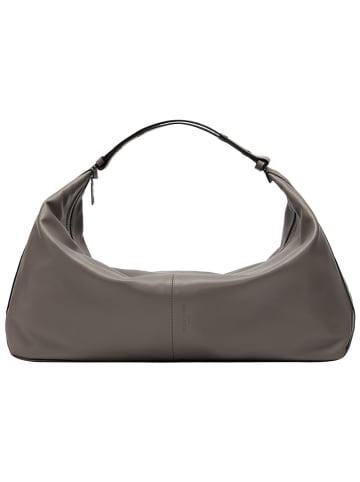 Liebeskind Berlin Leder-Shopper "Hobo L" in Taupe in Grau - (B)64 x (H)32 x (T)16 cm