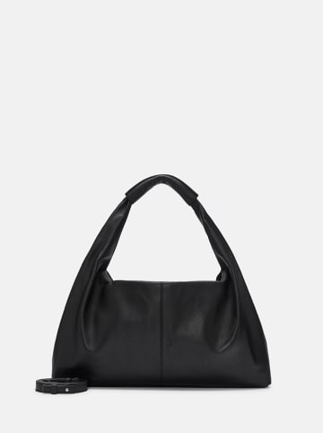 Liebeskind Berlin Leder-Henkeltasche "Scarlet" in Schwarz - (B)45 x (H)25 x (T)10,5 cm