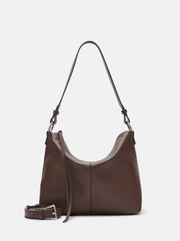 Liebeskind Berlin Leder-Schultertasche "Aissa" in Braun - (B)25 x (H)25,5 x (T)12 cm
