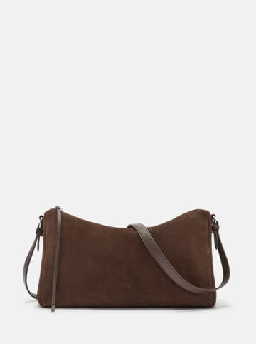 Liebeskind Berlin Leder-Umhängetasche "Amalya" in Braun - (B)33,5 x (H)20,5 x (T)10,5 cm