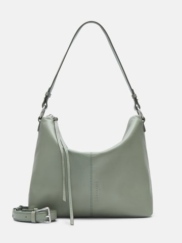 Liebeskind Berlin Leder-Schultertasche "Aissa" in Hellgrün - (B)25 x (H)25,5 x (T)12 cm
