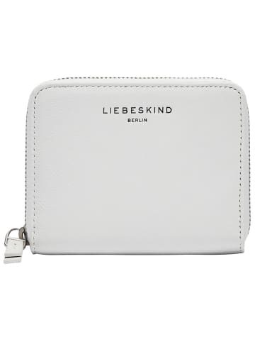 Liebeskind Berlin Leren portemonnee "Conny" wit - (B)12,5 x (H)10 x (D)2 cm
