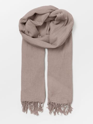 Becksöndergaard Szal "Ilona" w kolorze beżowym - 200 x 100 cm