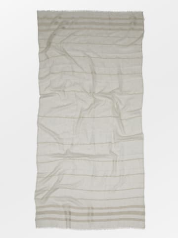 Becksöndergaard Schal "Milena" mit Wollanteil in Grau - (L)185 x (B)85 cm