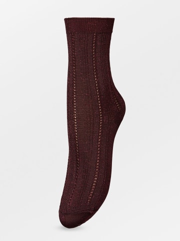 Becksöndergaard Skarpety "Drake" w kolorze brązowym