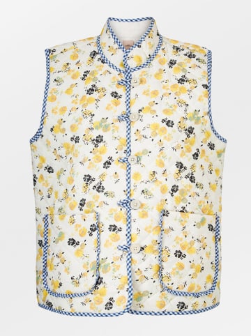 Becksöndergaard Kamizelka "Eloisa" w kolorze biało-żółtym