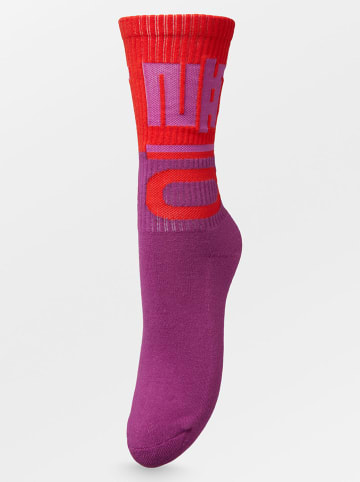 Becksöndergaard Socken "Honora" in Rot/ Lila