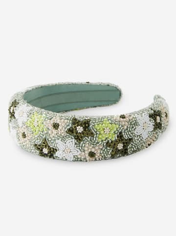 Becksöndergaard Opaska "Olina" w kolorze zielonym do włosów