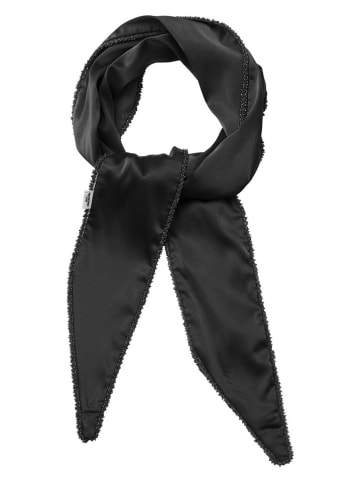 Becksöndergaard Chusta "Luster" w kolorze czarnym - 170 x 8 cm