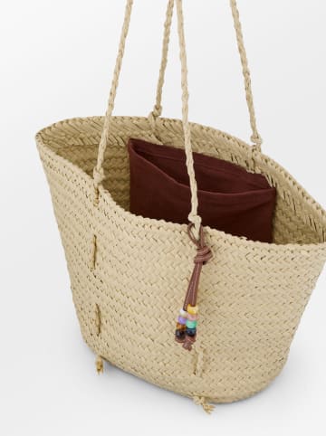 Becksöndergaard Shopper "Adina" in Beige - (B)52 x (H)30 cm