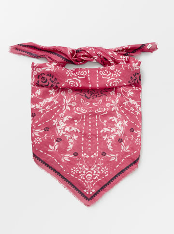 Becksöndergaard Chusta "Nassilia" w kolorze różowym - 130 x 130 cm