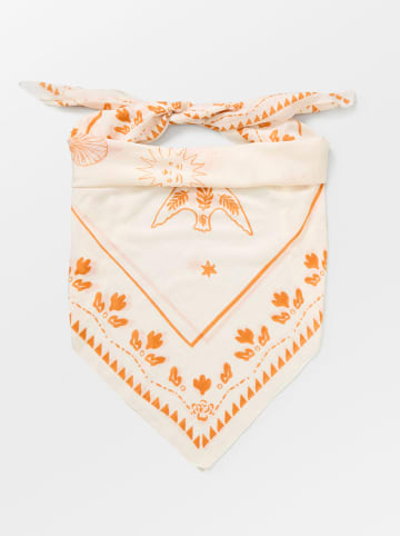 Becksöndergaard Tuch "Dodera" in Creme/ Orange - (L)140 x (B)140 cm