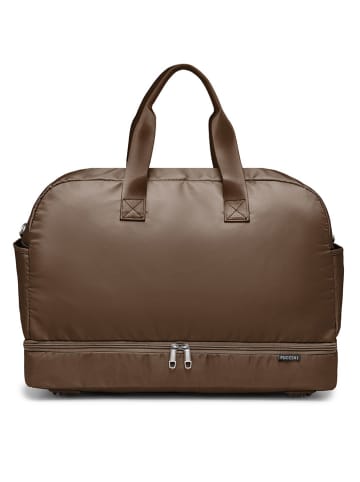 Puccini Sporttasche "Active" in Hellbraun - (B)50 x (H)36 x (T)24 cm