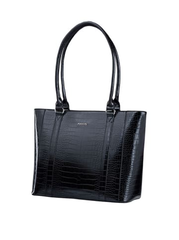 Puccini Shopper in Schwarz - (B)42 x (H)30 x (T)16 cm