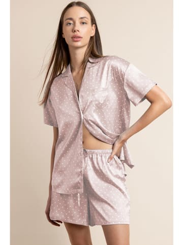 admas Pyjama in Rosa