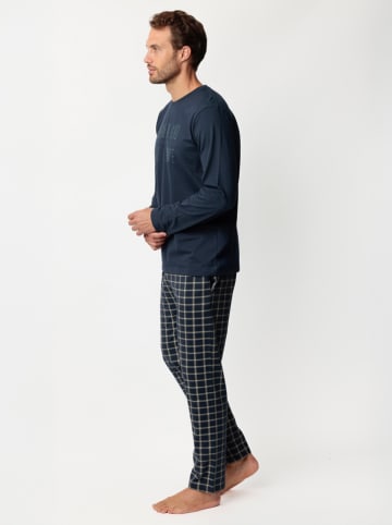 admas Pyjama "Admas" donkerblauw