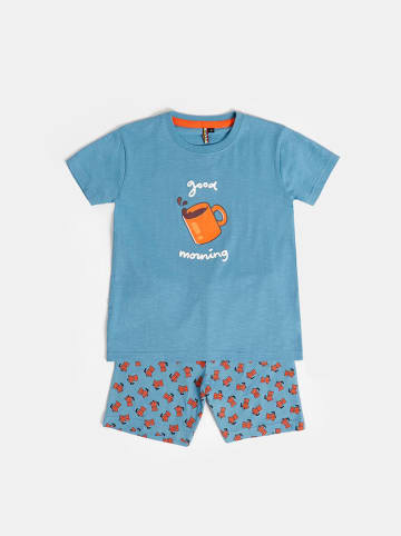 admas Pyjama blauw