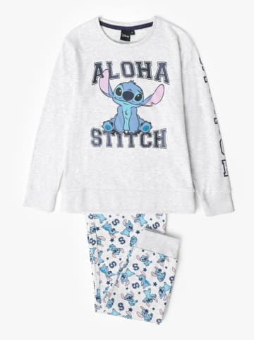 Disney Pyjama "Disney" lichtgrijs/blauw