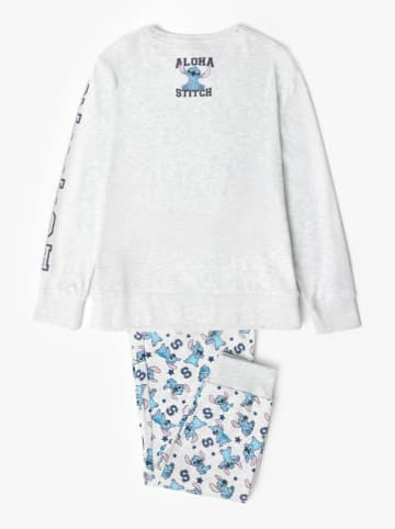 Disney Pyjama "Disney" lichtgrijs/blauw